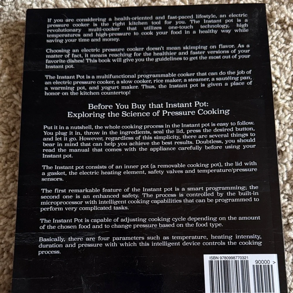 Assorted Cookbook collection - Doughnuts and Instant Pot